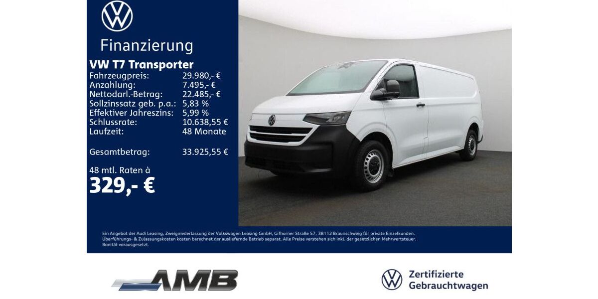 VW T7 Transporter 21.870 km 29.790 &euro; Borna 04552