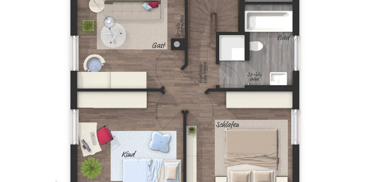 Einfamilienhaus Landsberg-Klepzig Klepzig - 4 Zimmer, 100 m&sup2;, 336.850&euro; | Angebot:25748222