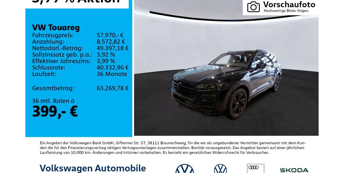 VW Touareg 63.028 km 57.970 &euro; Leipzig 04277