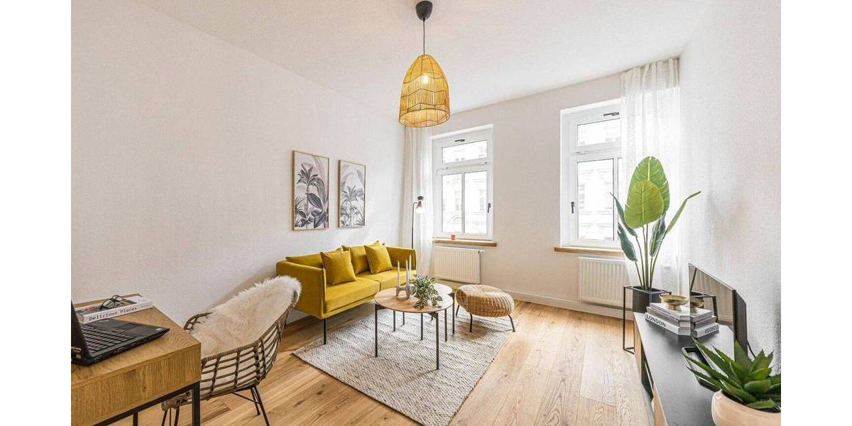 Etagenwohnung Leipzig Möckern - 2 Zimmer, 52 m&sup2;, 665&euro; | Angebot:26595528