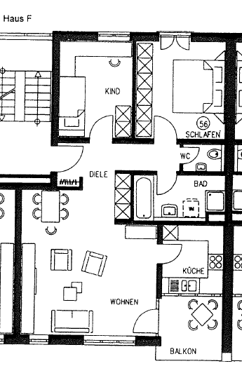 Etagenwohnung Leipzig Altlindenau - 3 Zimmer, 73 m&sup2;, 230.000&euro; | Angebot:25736559