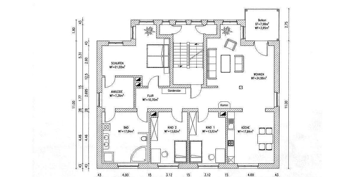 Etagenwohnung Leipzig Holzhausen - 6 Zimmer, 191 m&sup2;, 460.344&euro; | Angebot:25736576
