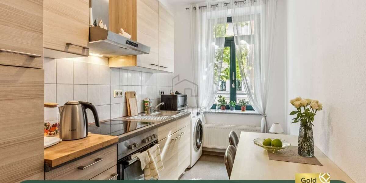 Etagenwohnung Leipzig Nordost - 1 Zimmer, 35 m&sup2;, 84.000&euro; | Angebot:26799719