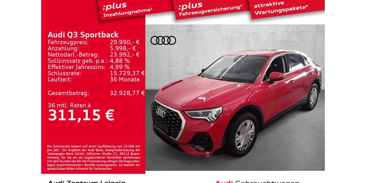 Audi Q3 45.859 km 27.890 &euro; Leipzig 04129