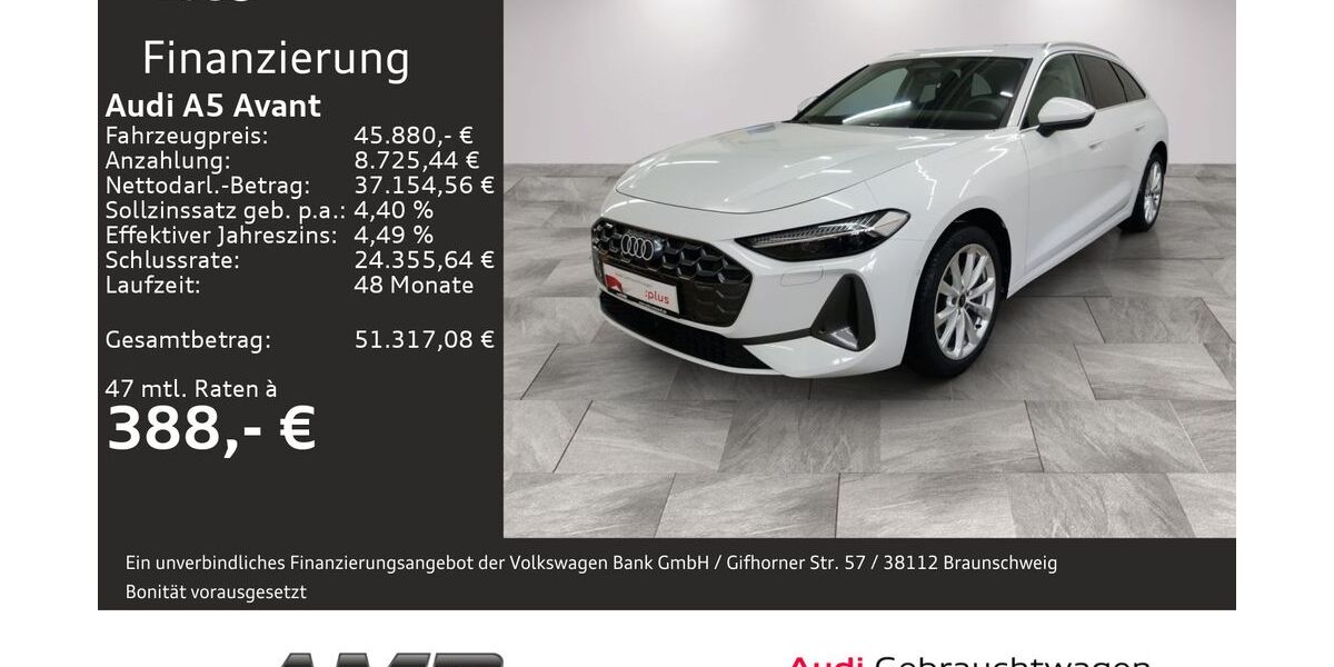 Audi A5 21.340 km 44.980 &euro; Borna 04552