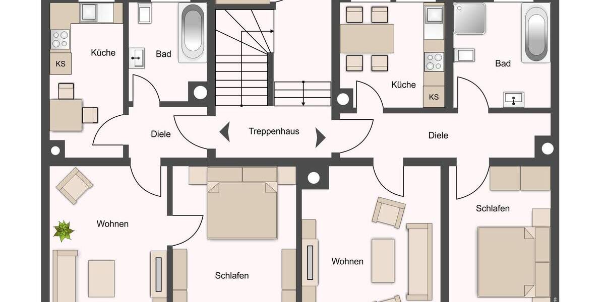 Mehrfamilienhaus, Wohnhaus Leipzig Anger-Crottendorf - 3 Zimmer, 937 m&sup2;, 1.690.000&euro; | Angebot:25673769