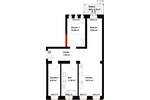 Etagenwohnung Leipzig Altlindenau - 3 Zimmer, 72 m&sup2;, 1.015&euro; | Angebot:26673553