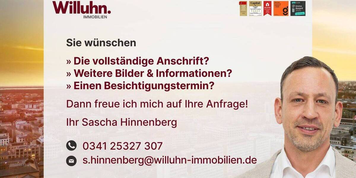 Etagenwohnung Leipzig Gohlis-Süd - 2 Zimmer, 59 m&sup2;, 210.000&euro; | Angebot:26595177