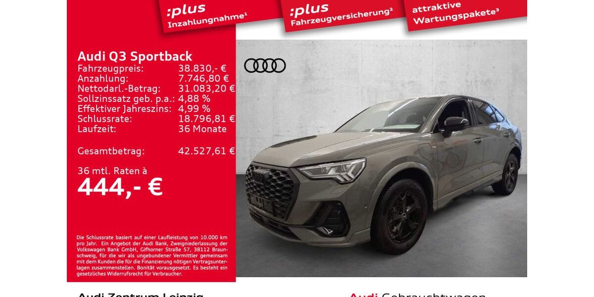 Audi Q3 47.605 km 38.830 &euro; Leipzig 04129