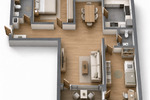 Etagenwohnung Leipzig Lindenau - 3 Zimmer, 76 m&sup2;, 227.000&euro; | Angebot:26569834