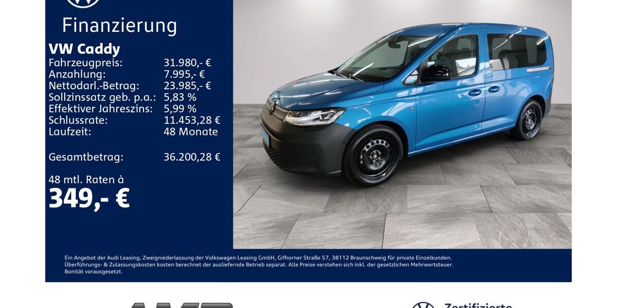 VW Caddy 11.890 km 31.980 &euro; Borna 04552