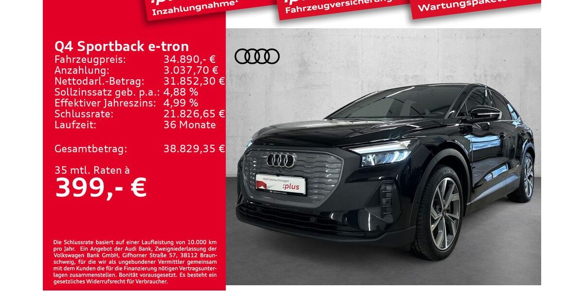 Audi Q4 e-tron 48.351 km 34.890 &euro; Leipzig 04129