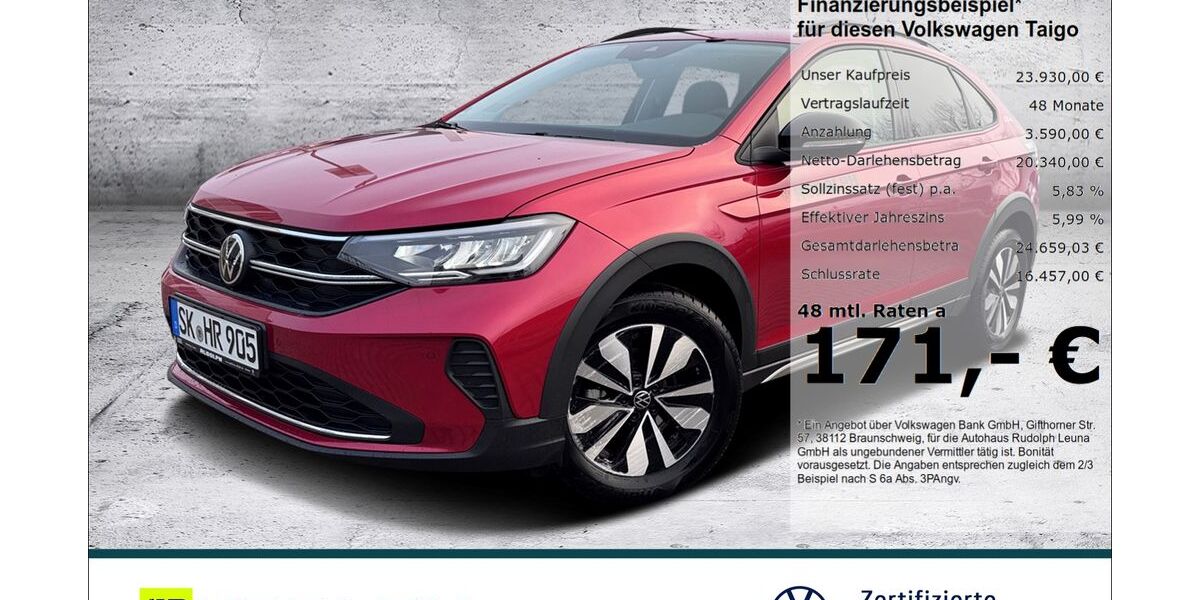 VW Taigo 12.800 km 22.390 &euro; Leuna 06237