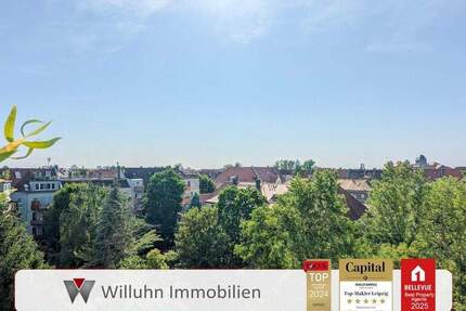 Herrlicher Weitblick über Leipzig: Gemütliche 2RW | Balkon, Aufzug & Stellplatz | Fernwärme! 2 zimmer