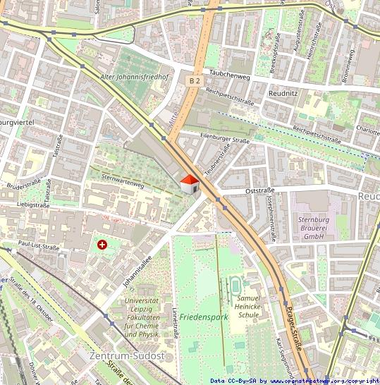 Dachgeschoßwohnung Leipzig Mitte - 2 Zimmer, 42 m&sup2;, 712&euro; | Angebot:26676990