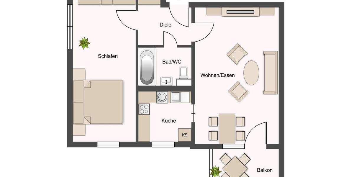 Einfamilienhaus Leipzig Wiederitzsch - 2 Zimmer, 109.500&euro; | Angebot:25733687