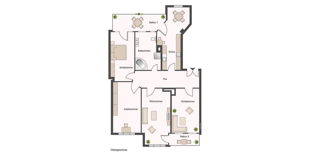 Etagenwohnung Leipzig Reudnitz-Thonberg - 4 Zimmer, 130 m&sup2;, 399.000&euro; | Angebot:24544751