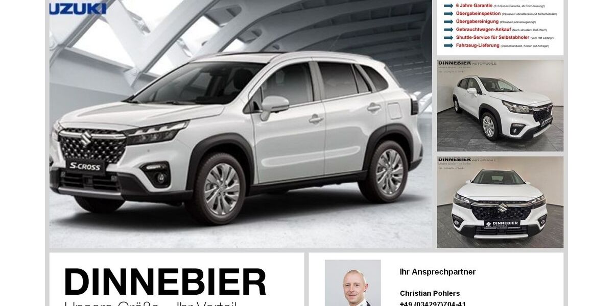 Suzuki (SX4) S-Cross 2.900 km 23.990 &euro; Markkleeberg 04416