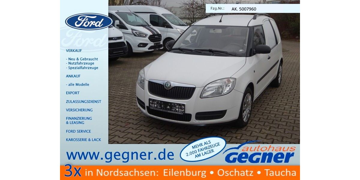 Skoda Roomster 164.651 km 1.840 &euro; Eilenburg 04838