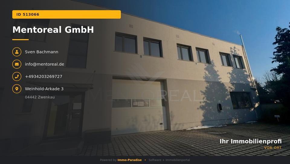 Gewerbeobjekt Markranstädt - 2.043&euro; | Angebot:25766964