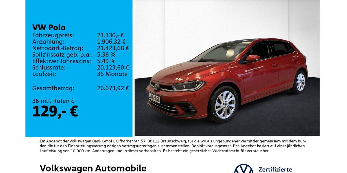 VW Polo 18.000 km 22.830 &euro; Leipzig 04178