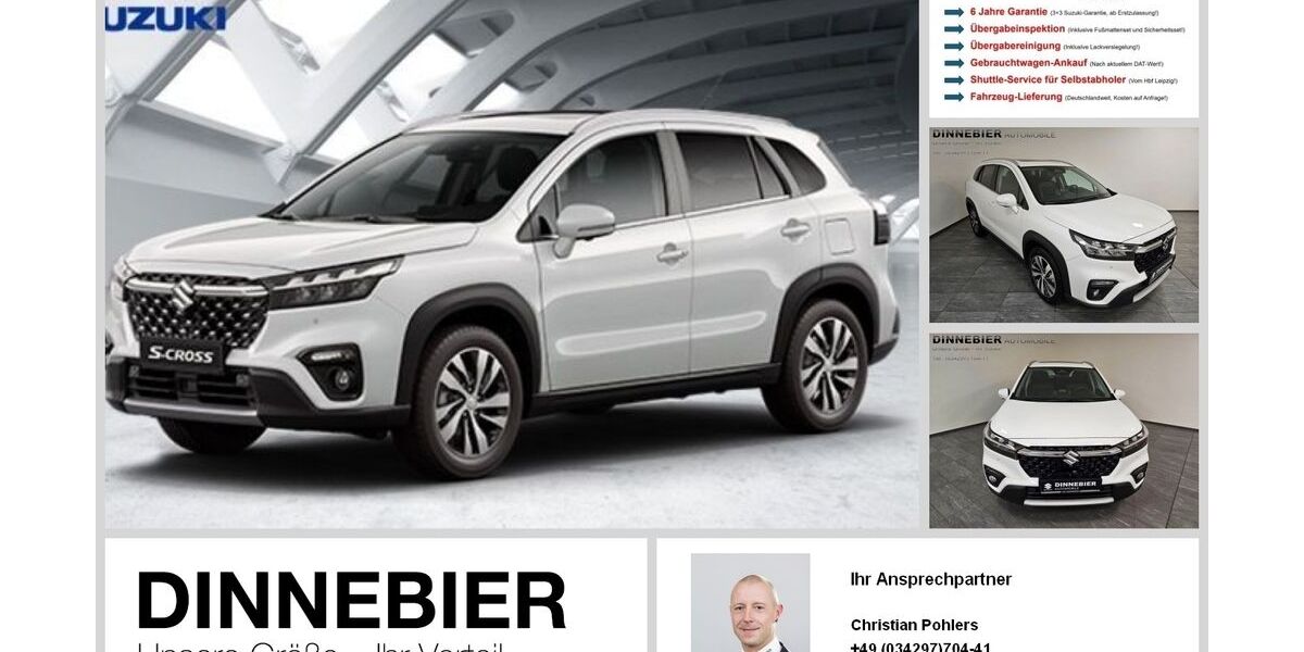 Suzuki (SX4) S-Cross 2.900 km 28.990 &euro; Markkleeberg 04416