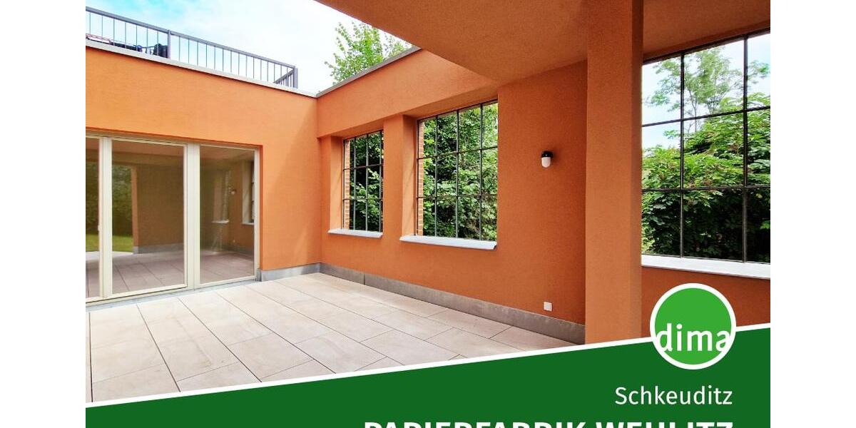 ERSTBEZUG sanierte Papierfabrik | Wohntraum am Wasser mit großem Atrium u. Südwest-Terrasse u.v.m. 3 zimmer