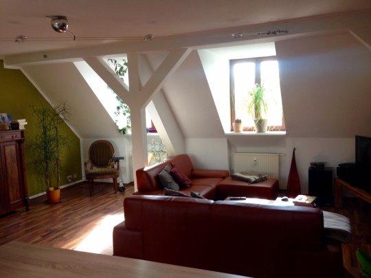Dachgeschoßwohnung Leipzig Mitte - 2 Zimmer, 80 m&sup2;, 290.000&euro; | Angebot:26481786