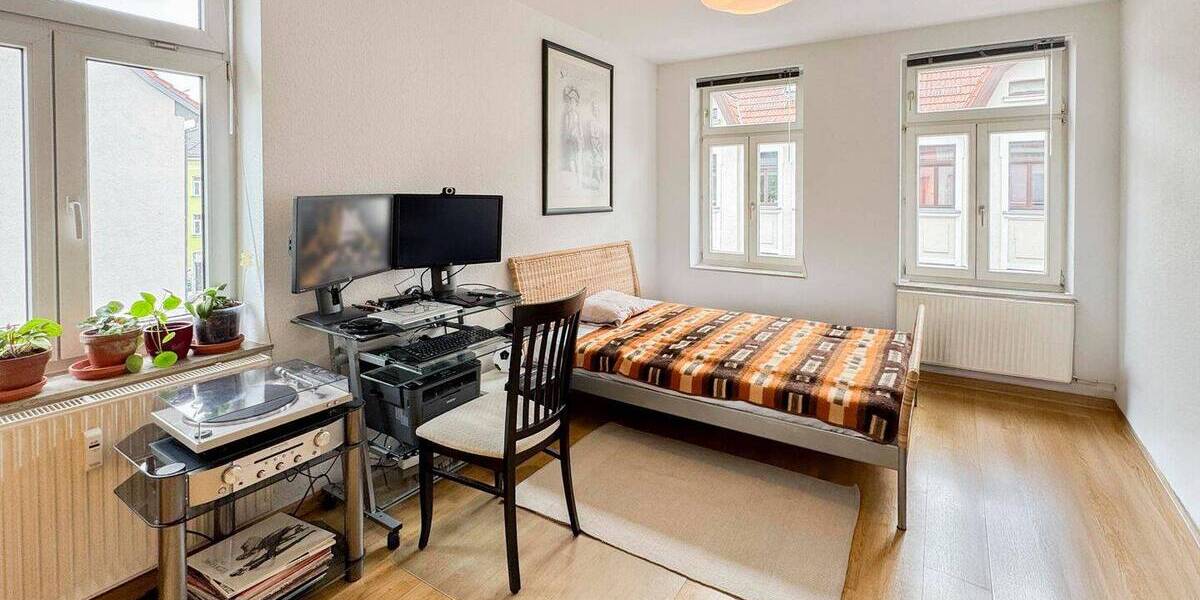 Etagenwohnung Leipzig Kleinzschocher - 2 Zimmer, 66 m&sup2;, 220.000&euro; | Angebot:26699575