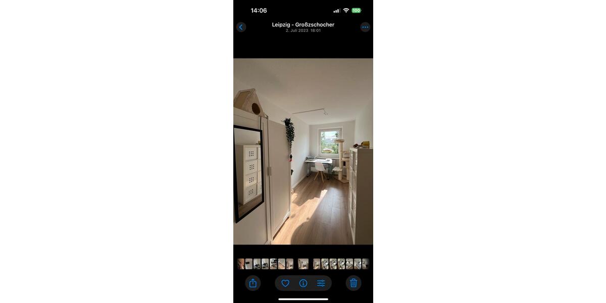 Etagenwohnung Leipzig Südwest - 3 Zimmer, 59 m&sup2;, 668&euro; | Angebot:26396286