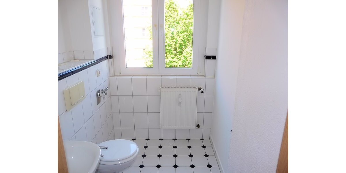WAHREN + 3 RAUM WOHNUNG + BALKON + GÄSTE WC FREI AM MÄRZ 2026 - Etagenwohnung Leipzig Nordwest | Angebot:24782792