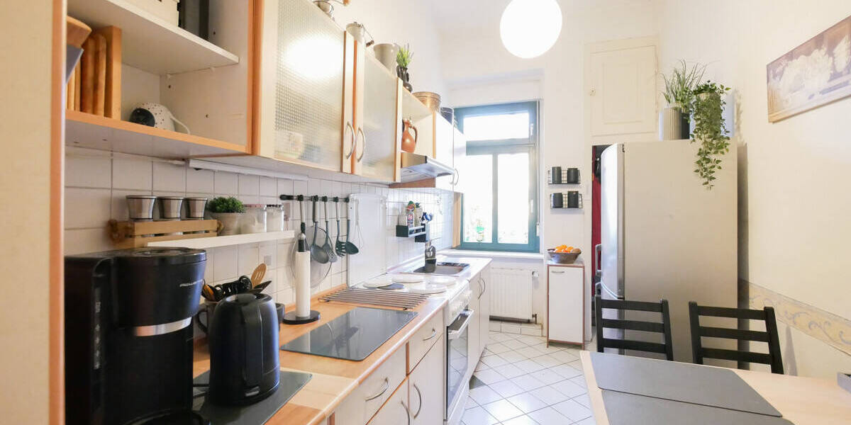 Etagenwohnung Leipzig Schleußig - 3 Zimmer, 81 m&sup2;, 209.000&euro; | Angebot:26170558