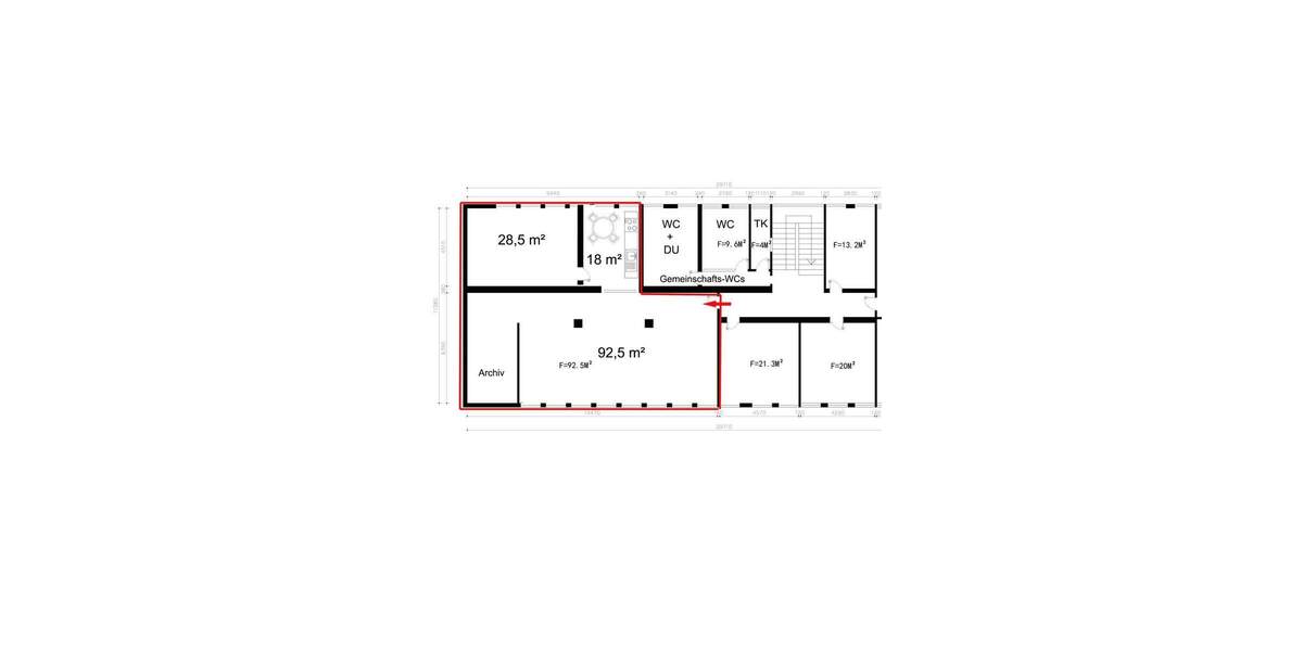 Gewerbeobjekt Leipzig Böhlitz-Ehrenberg - 3 Zimmer, 139 m&sup2;, 838&euro; | Angebot:25865139