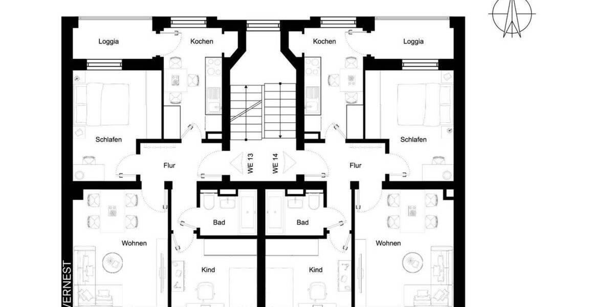 Etagenwohnung Leipzig Eutritzsch - 6 Zimmer, 115 m&sup2;, 285.000&euro; | Angebot:26117664