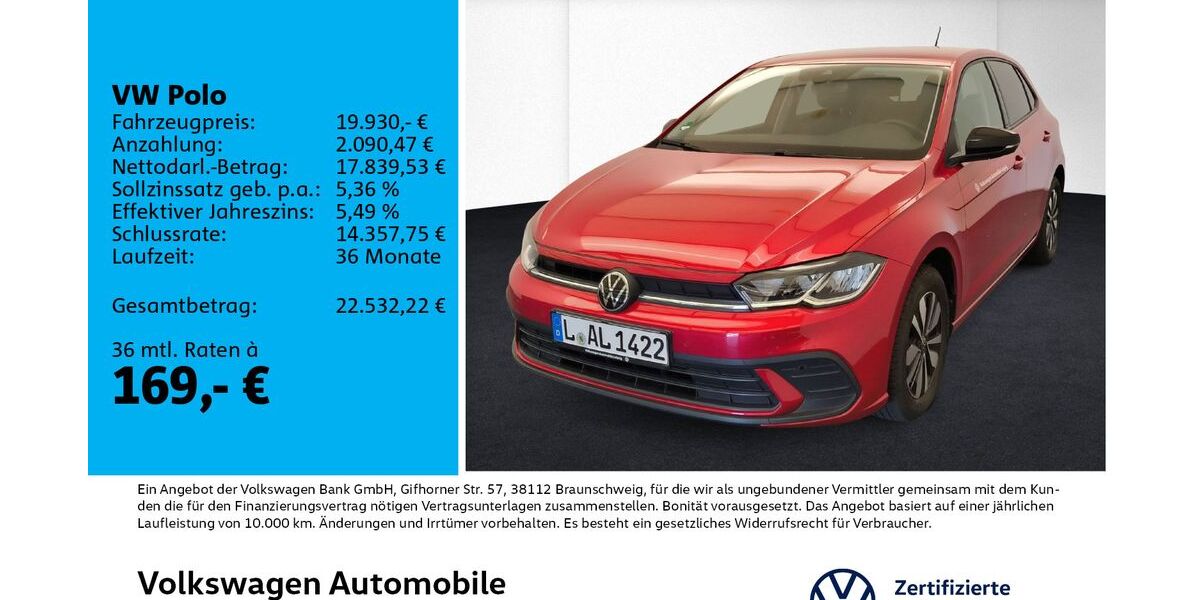 VW Polo 8.500 km 18.830 &euro; Leipzig 04178