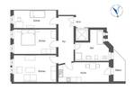 Etagenwohnung Leipzig Gohlis-Mitte - 3 Zimmer, 92 m&sup2;, 345.000&euro; | Angebot:26487008