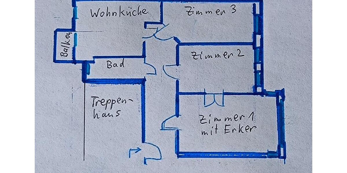 Etagenwohnung Leipzig Nord - 3 Zimmer, 100 m&sup2;, 385.000&euro; | Angebot:26946628