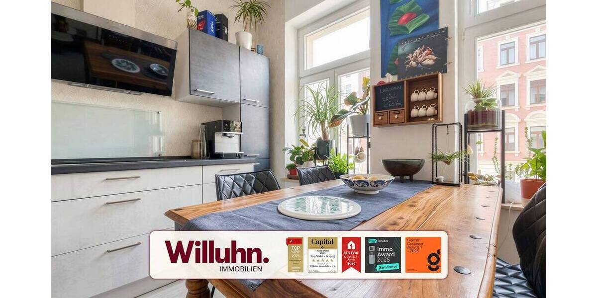 Etagenwohnung Leipzig Gohlis-Süd - 2 Zimmer, 59 m&sup2;, 210.000&euro; | Angebot:26595177