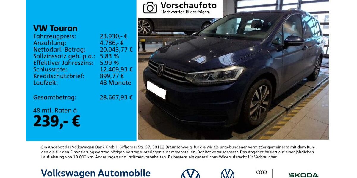 VW Touran 80.107 km 23.930 &euro; Leipzig 04277