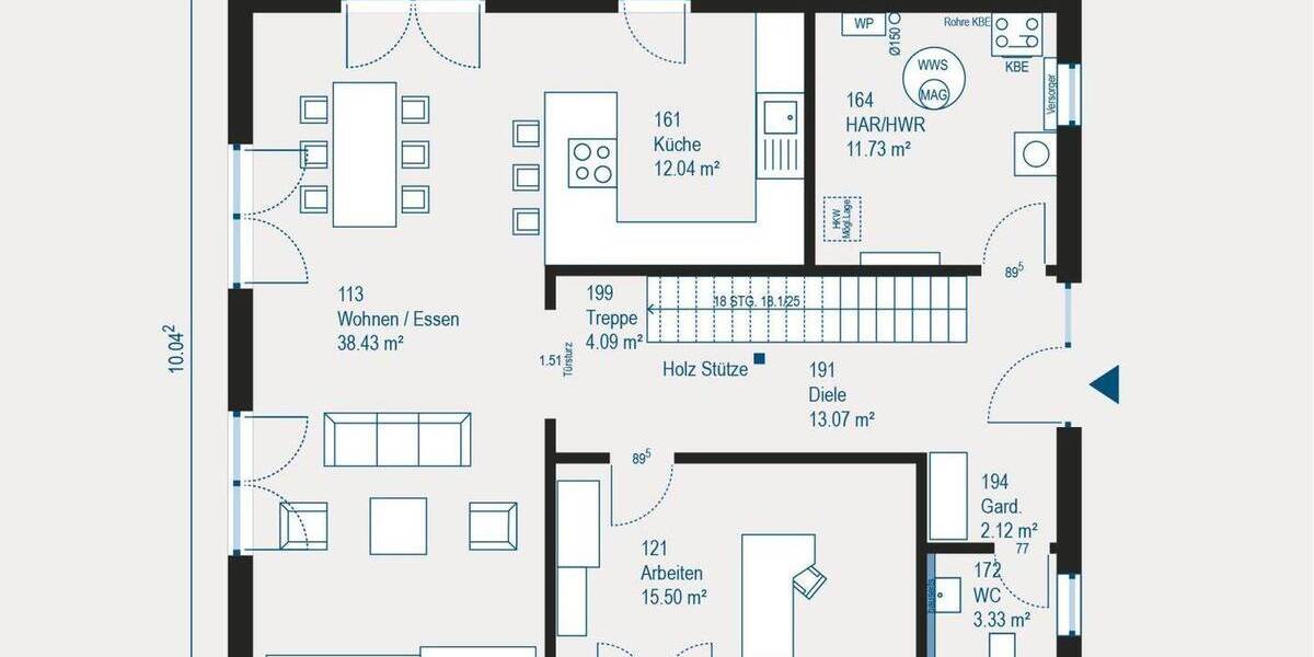 Einfamilienhaus Leipzig Mölkau - 5 Zimmer, 197 m&sup2;, 635.000&euro; | Angebot:26189878