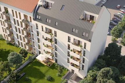 NEUBAUPROJEKT LANGE 30 - Gemütliche 2-Raum-Wohnung mit Loggia und offenem Wohnbereich 2 zimmer