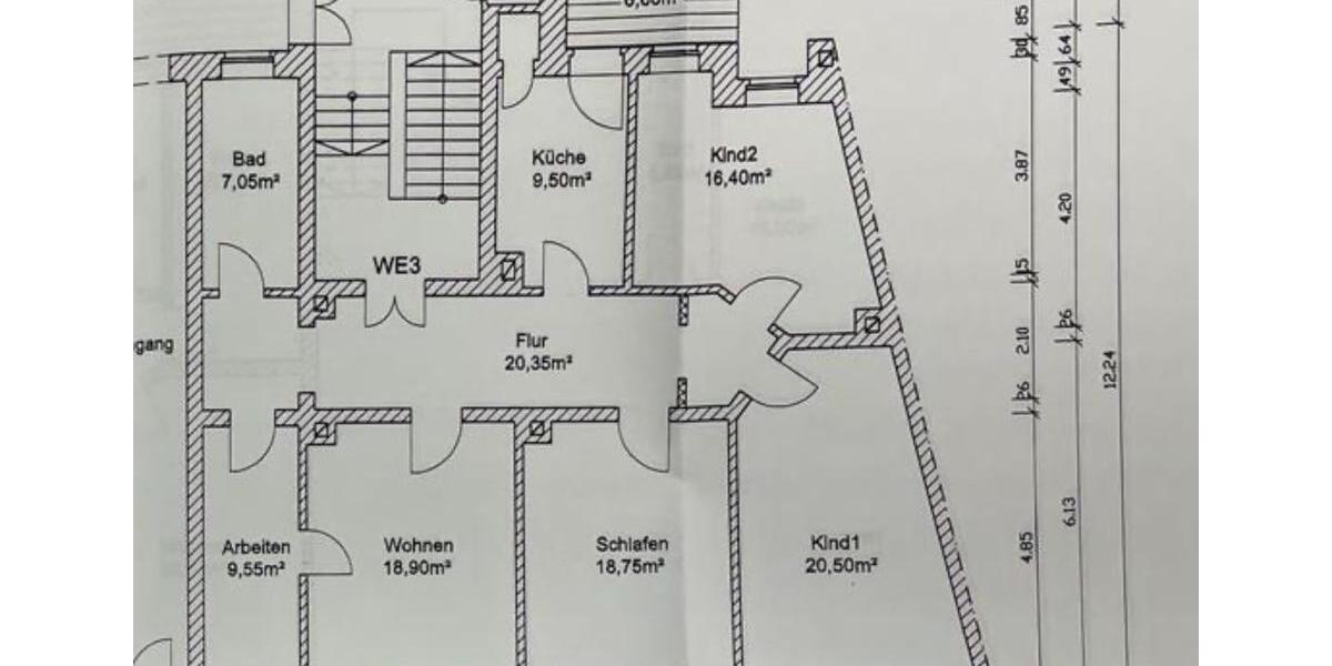 Hochparterre Leipzig Altwest - 5 Zimmer, 125 m&sup2;, 1.500&euro; | Angebot:25784349