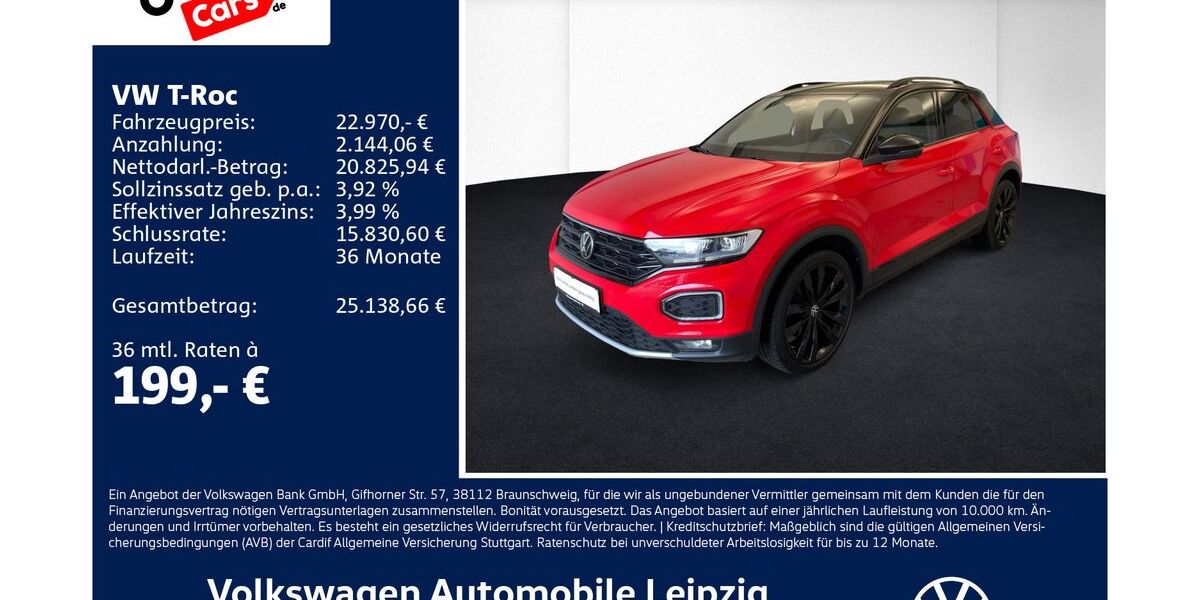 VW T-Roc 78.580 km 22.470 &euro; Leipzig 04277