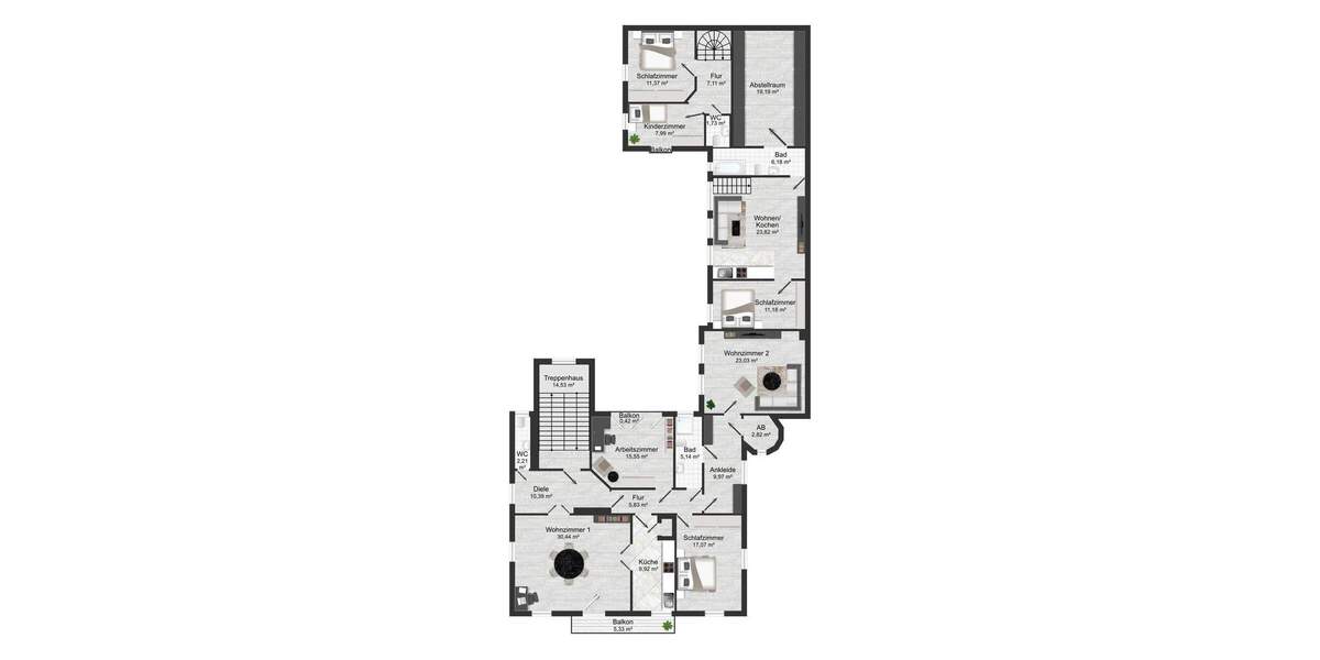 Mehrfamilienhaus, Wohnhaus Grimma - 2 Zimmer, 522 m&sup2;, 599.000&euro; | Angebot:25733668