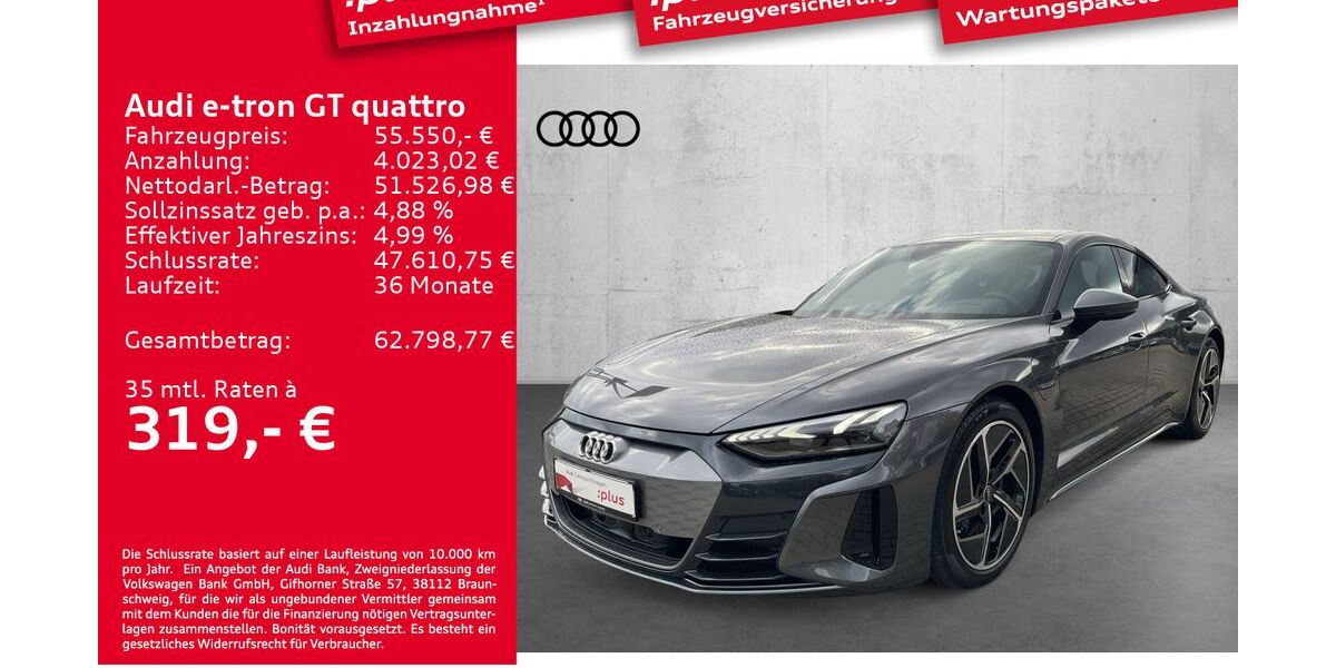 Audi e-tron GT 20.613 km 54.890 &euro; Leipzig 04129