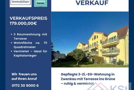 Wohnung zum Kaufen in Zwenkau 179.000 € 70 m² 3 zimmer