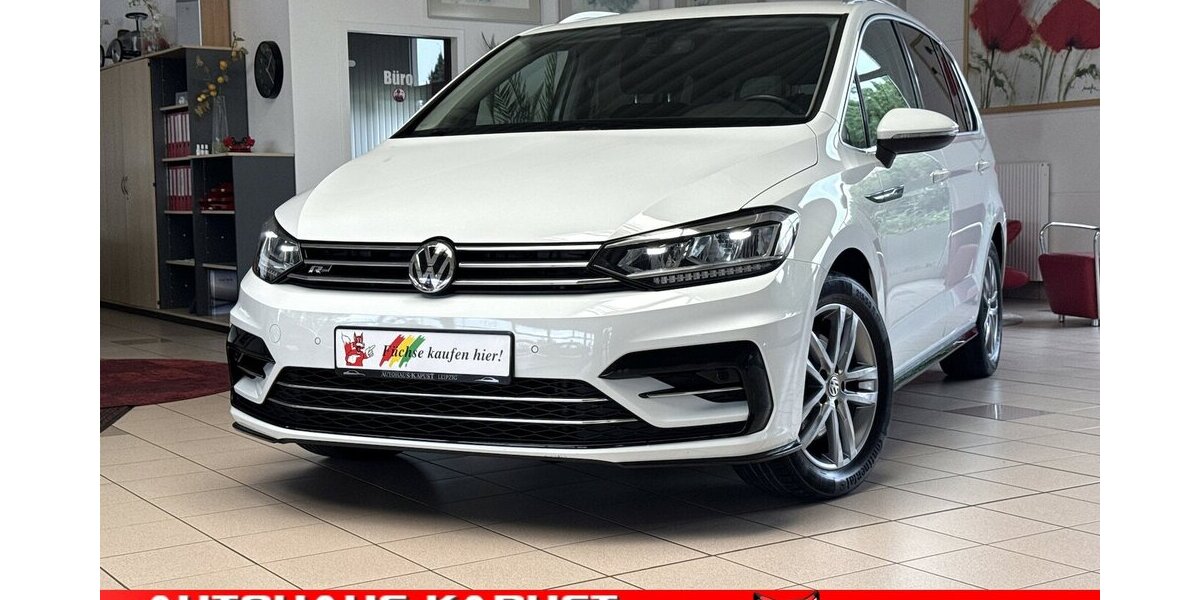VW Touran 150 DSG R-Line/7Sitz/LED/Navi/ACC/Massage 99.985 km 22.990 &euro; Leipzig 04347