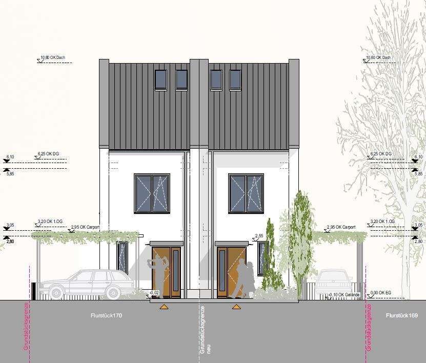 Wir bauen für Sie! - Stadtnah & Naturverbunden - Exklusive Doppelhaushälfte in Burghausen 4 zimmer