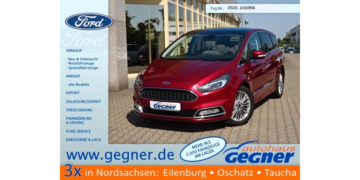 Ford S-Max 29.686 km 23.880 &euro; Eilenburg 04838
