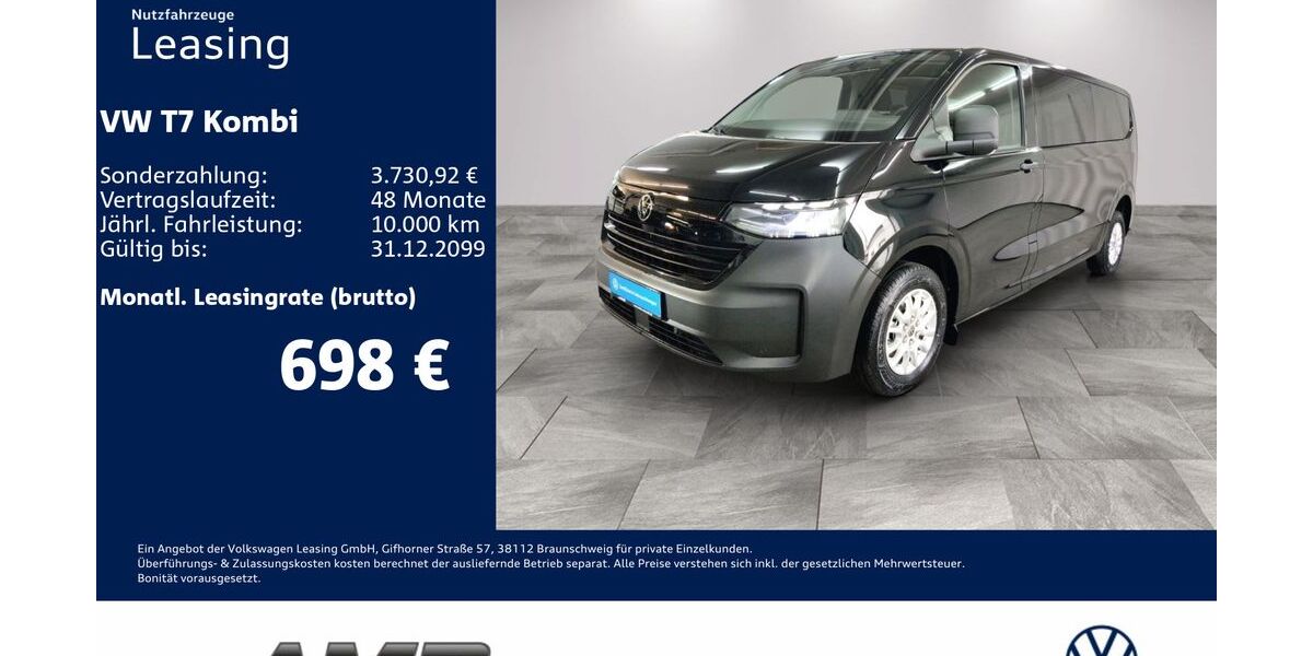VW T7 Kombi 2.000 km 49.490 &euro; Borna 04552